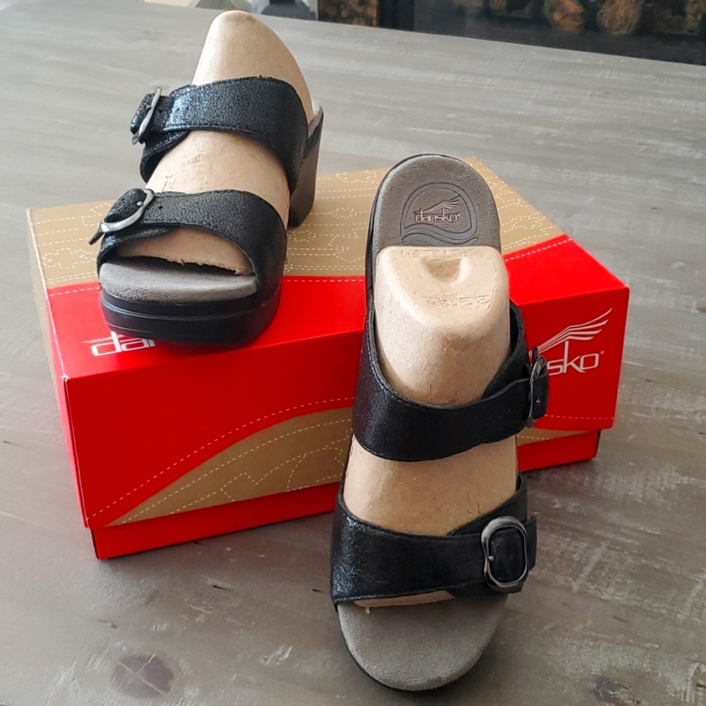Dansko black sandals